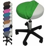 Drap housse de protection en �ponge pour tabouret rond - vert vivezen