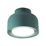 Vivida international - plafonnier moderne bottone en aluminium petrolio 1xgx53