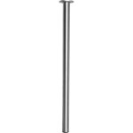 Pied de table inox bross - argent - 40 x 720 mm