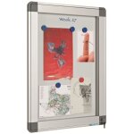 Vivol - smit visual, vitrine d'affichage recto, hauteur ext�rieure 710