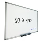 Tableau blanc mural - magntique - 60x90 cm