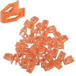Voiture garniture agrafes pour ford pour dodge - 40 pcs orange - sollbry