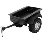 Voiture rc en alliage d'aluminium mod�le v�hicule remorque jouet enfant simulation r�aliste noir