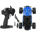 Voiture tout - terrain rc 1 / 18 �chelle grimpeuse - crawler �lectrique t�l�command� 2. 4g bleu - jouet ...
