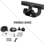 Attelage vw amarok avec pare - chocs avec marchepied (08 / 10 - 05 / 22) standard + faisceau universel ...
