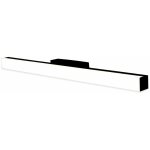 Voltman - applique de salle de bain 78cm noire (20w 1600lm 4000k ip44)