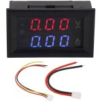 Voltm�tre num�rique, amp�rem�tre, testeur de tension, d�tecteur d'ampli, moniteur d'intensit� led, jauge ...