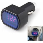 Voltmetre testeur de batterie auto voiture camion caravane 12v 24v allume - cigare