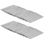 Vonroc clous 40mm ? 1000 pcs. pour agrafeuse / cloueuse pro combi ct504ca