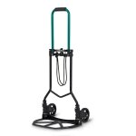 Vonroc - diable pliant - charge max. 80kg - plateforme antidrapante - tendeur lastique de 1. 5m inclu ...