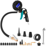 Vonroc - gonfleur de pneus pro - 3 en 1 : gonfler, mesurer la pression et rel�cher l'air - manom�tre ...