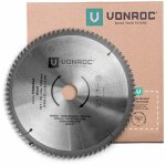 Lame scie universelle 254mm 80 dents - bois et m�tal pr�cision - vonroc