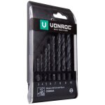 Vonroc - m�ches � m�tal hss - 8 pi�ces, universel - 3 � 10 mm