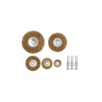 Lot de 5 brosses rondes vorel 06990