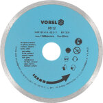 Vorel - disque diamant scie a carrelage 125x22. 2x5x1. 6 super fin 1. 6mm pour coupe eau