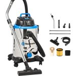 Vq1530sfdc aspirateur eau et poussi�re, fonction soufflerie aspirateur, acier inoxydable industriel aspirateur ...