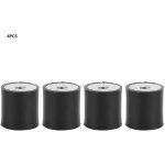 Vtizikl amortisseur d'isolateur de bobine en caoutchouc non toxique, anti - vibration, 4 pi�ces (dd20 ...