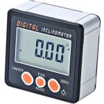 Vtizikl mesureur angle mesure digital lcd goniom�tres num�riques coque chanfrein inclinom�tre 0 - 360� ...