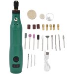 Vtizikl mini perceuse outils rotatifs multifonction 3 vitesses 5000 - 15000rpm led perceuse �lectrique ...