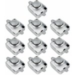 Vurahome - 10pcs bouton poussoir serrure sa rv tiroir placard bouton de porte camping - car caravane ...