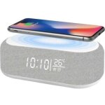 Vurahome - r�veil num�rique, xu, audio num�rique bluetooth 9 couleurs de veilleuse, haut - parleur bluetooth, ...