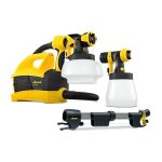 Wagner - pistolet peinture basse pression universel - sprayer w690 - avec rallonge plafonds