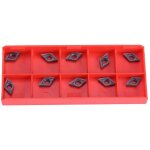 Walfront lot de 10 plaquettes de fraisage cnc en carbure de forme diamant�e, outils de tournage avec ...