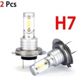 Way - ampoule de phare h7 led kit faisceau haut / bas 8000lm 6000k pi�ces automobiles