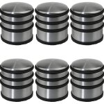 Kontarboor - web2o - lot de 6 stop - portes / bloc porte - solide & pratique - mtal