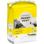 Weber saint gobain - ciment prise rapide en milieux humides 5kg, scellement urgent, r�parations, rebouchage, ...