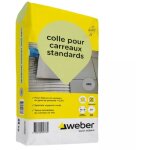Weber saint gobain - colle pour carreaux standards int�rieur / ext�rieur , gris 25 kg - pour fa�ence ...