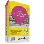 Weber saint gobain - joint extra large pour terrasses gris perle 25 kg - id�al dallages , pierres naturelles ...
