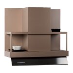 Webmarketpoint - hotte aspirante etra no drip en acier inoxydable cuivr� 120 cm