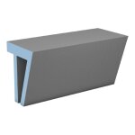 Banc de douche  carreler 120 cm wedi sanoasa 2 assise inclin