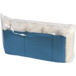 Housse de rangement sous vide cube xxl wenko, 75% d'conomie de place, protge couettes, oreillers de ...