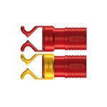 05018500001 griffe � vis pour tournevis vde rouge - wera