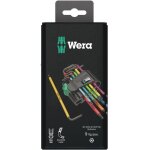 Jeu de 9 cl�s m�les coud�es torx bo multicolour wera