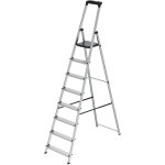 Werka pro ? escabeau aluminium 8 marches ? hauteur ouverte 222, 9 cm ? charge maximale 150 kg ? conformit� ...