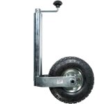 Roue jockey gonflable �260mm support �48mm werka pro