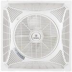 Westinghouse - ventilateur de plafond windsquare (l x l x h) 60 x 60 x 21 cm couleur des pales: blanc ...