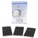 Lot de 3 filtres pour seche linge whirlpool 481010716911 dfb400 whirlpool