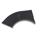 Filtre charbon type 10 d'origine (amc859) ( l'unit) 260x135x26 mm (484000008582, dhz2400) hotte aeg, ...