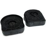 Whirlpool - filtre charbon type 200 dkf42 par 2 pour hotte electrolux - f117926
