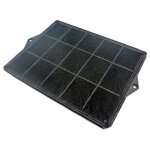 Filtre charbon rectangulaire type 160 (dkf41) (� l'unit�) 290x229x40 mm (481281718527, f00187 / 1) hotte ...