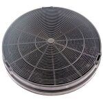 Filtre charbon rond type 196 (� l'unit�) 196x32 mm (481281718552) hotte aeg, ariston hotpoint, arthur ...