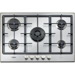 Whirlpool gmr 7522 / ixl acier inoxydable table de cuisson intgre de 73 cm de gas 5 zone(s)