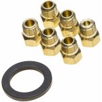 Jeu d'injecteurs, gicleurs gaz butane propane d'origine (481231038976) four, cuisini�re bauknecht whirlpool ...