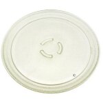 Plateau en verre d'origine 280 mm (481246678407, c00629086) four micro - ondes bauknecht, brandt, ikea ...