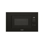 Whirlpool - micro - ondes encastrable, noir, gril, cavit inox 20l, plateau 24, 5cm, m wmf200gnb