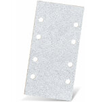 White feuilles abrasives auto - agrippantes, 186 x 93 mm, 8 trous, p. ponceuses vibrantes, corindon normal ...